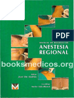 Manual de Bolsillo de Anestesia Regional