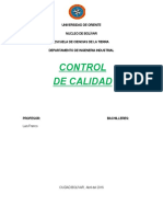 Control de Calidad