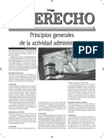 Principios Generales de La Actividad Administrativa - Autor José María Pacori Cari - Gaceta Jurídica - 2017