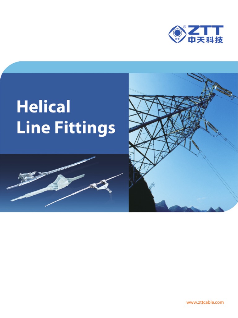 ZTT Preformed Fittings Overview | PDF | Optical Fiber | Cable