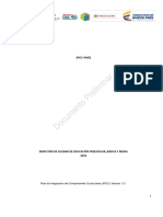 Plan integración componentes curriculares PICC-HME