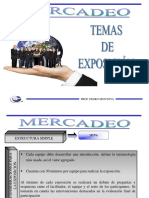 Temas para Exposición Mercadeo Seccion C PDF