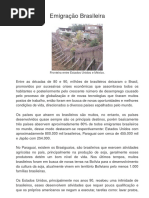 Emigração Brasileira
