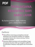 Download Tatalaksana Resusitasi Bayi Baru Lahir by Karina Pratiwi Soetomo SN33986976 doc pdf