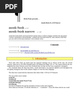 Aurek-Besh Font Guide Word97