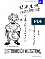 Apuntes de Distribución Muestral - PDF