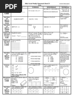 3 6 17weekly homework sheet week 23 - 5th grade - ccss