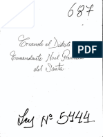 CREACION DEL DISTRITO DE COMANDANTE NOEL Ley No 5444 (Exp. de Dip.) CASMA ANCASH PERU