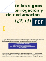 Interrogacion y Exclamacion