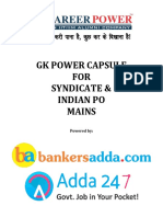 Must Do Current Affairs Topics for Syndicate Bank PO Exam