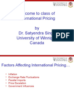 Factors Affecting International Pricing and Strategies