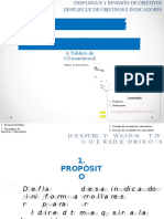 Indicadores de La Direccion - Matriz y Tablero de Control