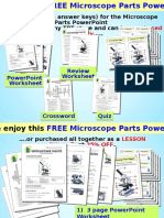 14 - Microscope Parts - Powerpoint Free