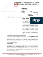 Aumento de Pension de Alimentos