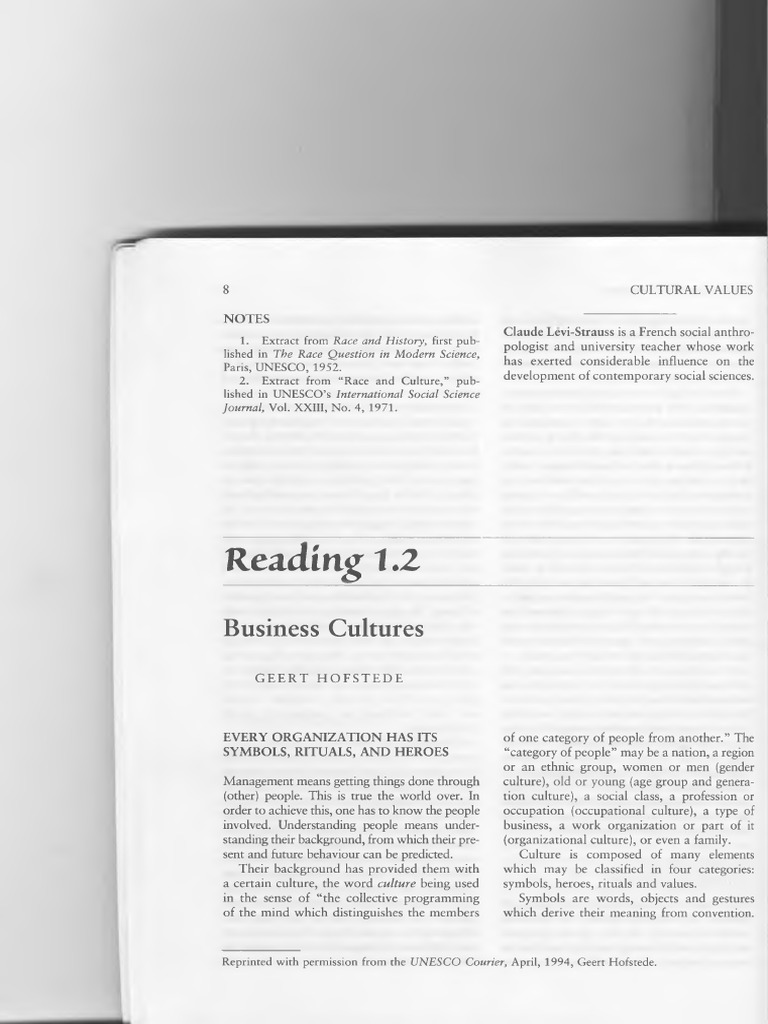 Understanding Business Cultures | PDF | Organizational Culture | Rituals