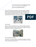 Areas de Un Laboratorio Dental