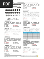 Problemas de días de la semana | PDF | Calendario | Unidades de medida