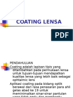 Coating Lensa