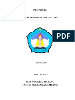 Download Proposal Paper Quilling by galih yudhika SN339895854 doc pdf