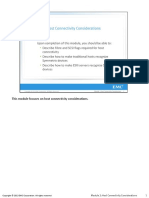 M03res01 Host Connectivity Considerations