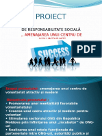 proiect de responsabilitate sociala