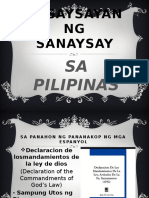 Kasaysayan NG Sanaysay
