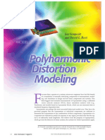 Polyharmonic Distortion Modeling - Verspecht 2006