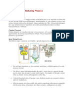 Detergents Manufacturing Process PDF
