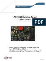 LPC2103 Education Board Users Guide