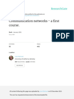 Communication Networks - A First Course