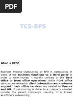 Tcs Bpsoverview