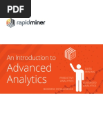 Advanced Analytics Introduction