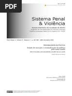 Estado de exceção e criminalização da política pelo mass media