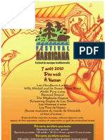 Affiche Festival Harricana