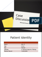 Case Discussion: Retroperitoneal Tumo R