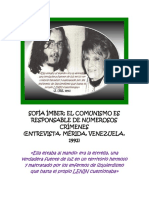 Diálogo Con Sofía Ímber en Mérida, Venezuela (1992)