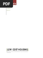 Download Low Cost Housing Synopsis by Muhammed Faris SN339911883 doc pdf
