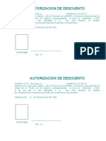 Autorizacion de Descuento