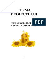 PROIECT TEHNOLOGIA ULEIURILOR VEGETALE COMESTIBILE printat.doc