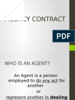3 Agency Contract