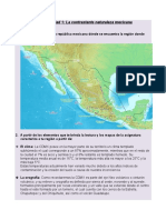 Actividad 1. La Contrastante Naturaleza Mexicana