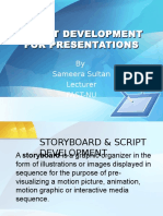Script Development For Presentations