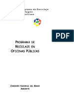 Programa de Reciclaje en Oficinas