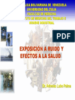 Exposicion a Ruido y Efectos a La Salud