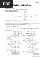 Solutions - Midterm