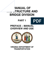 Manual of The Structure and Bridge Division