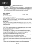 Resume Sample Srinivas Namilla