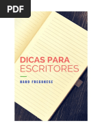 Dicas Para Escritores