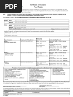 2017 Certificate of Insurance for Food Trucks