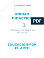 Unidad de Aprendizaje de Arte para 3° de Primaria